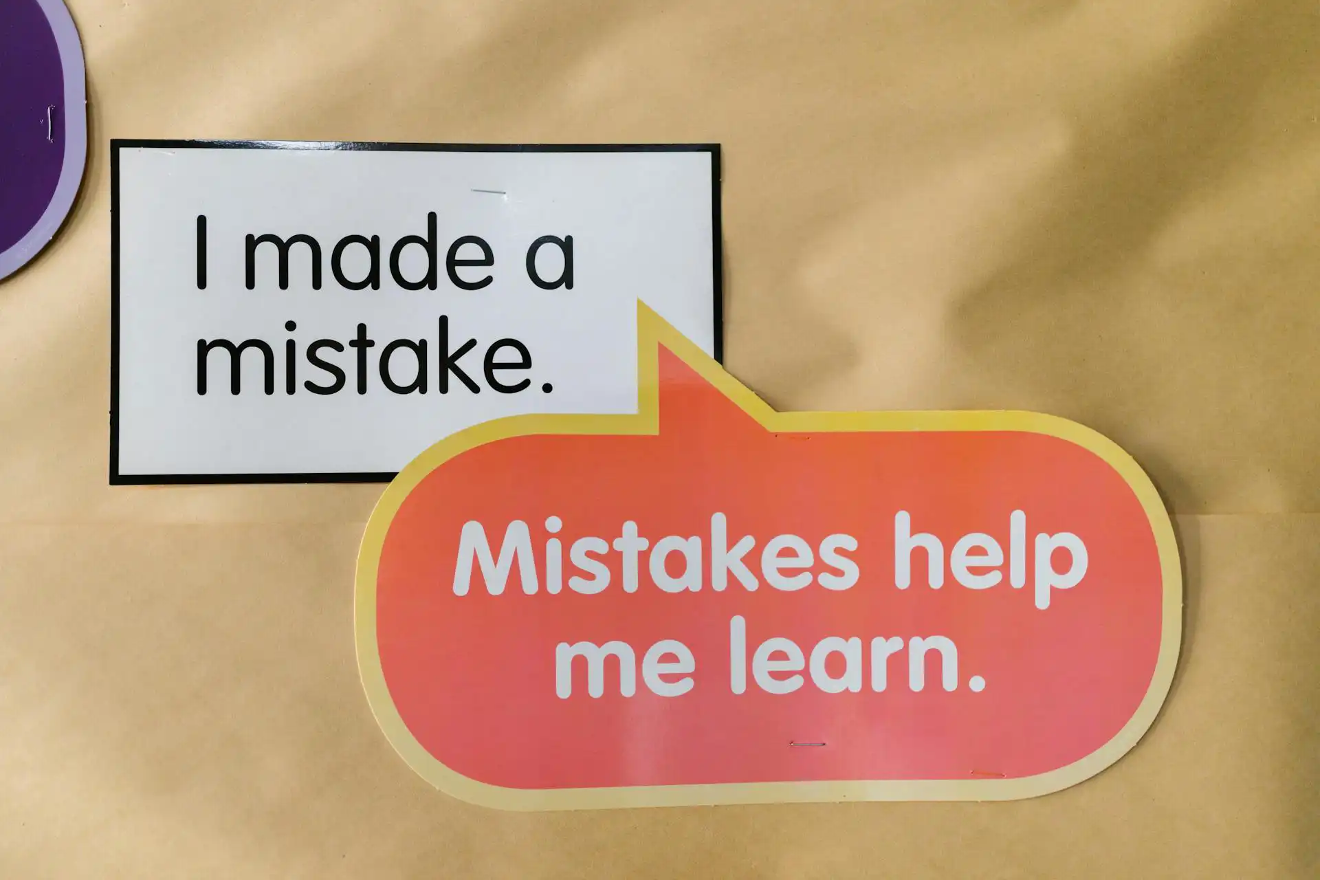 I made a mistake... Mistakes help me learn