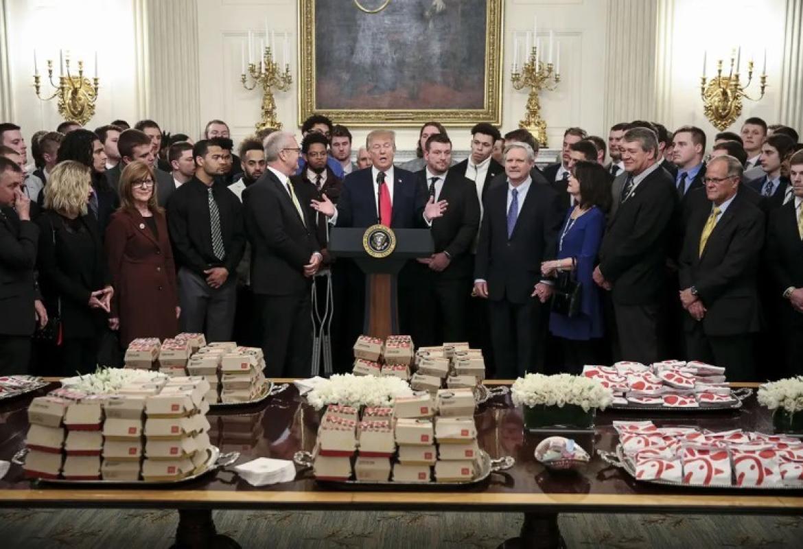 President Trump Declares McDonald’s the Official Meal of America