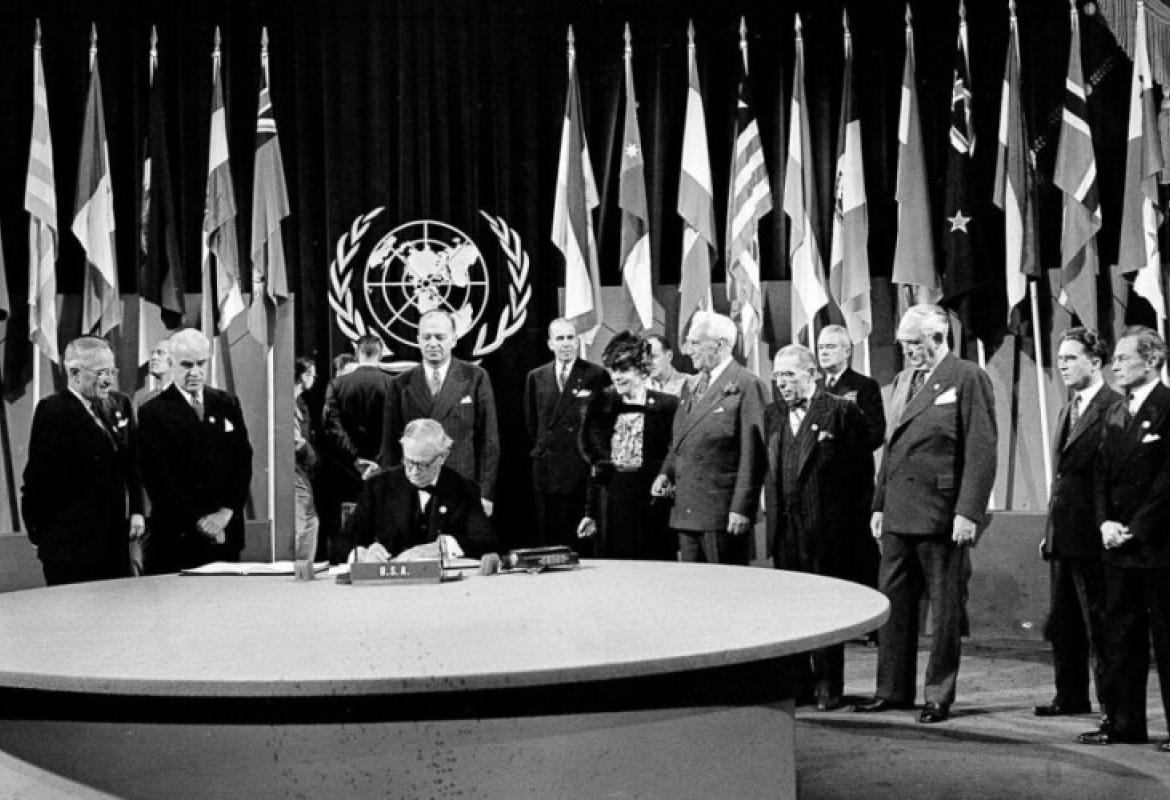 The Creation of the United Nations (1945)