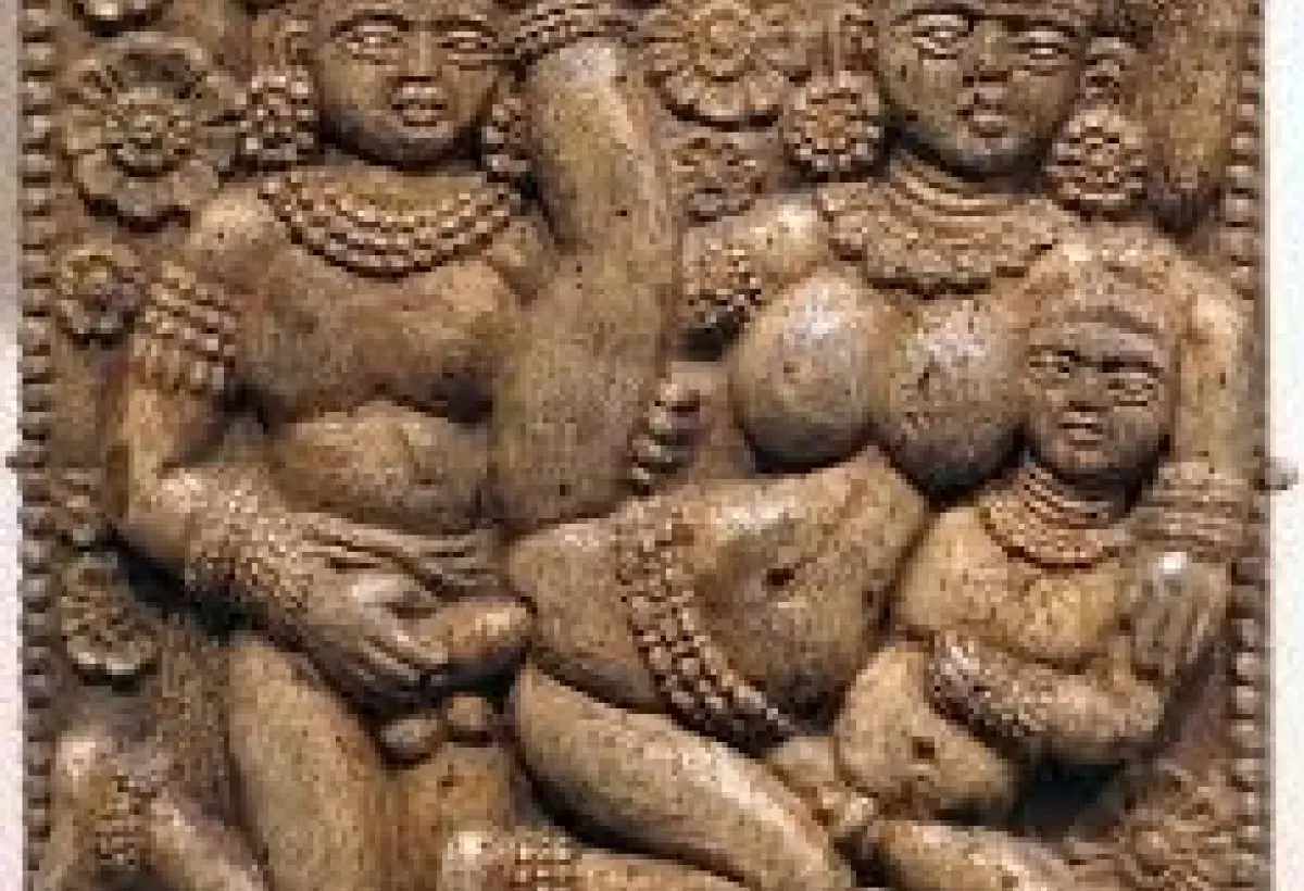 Purposeful erotic art in ancient temples