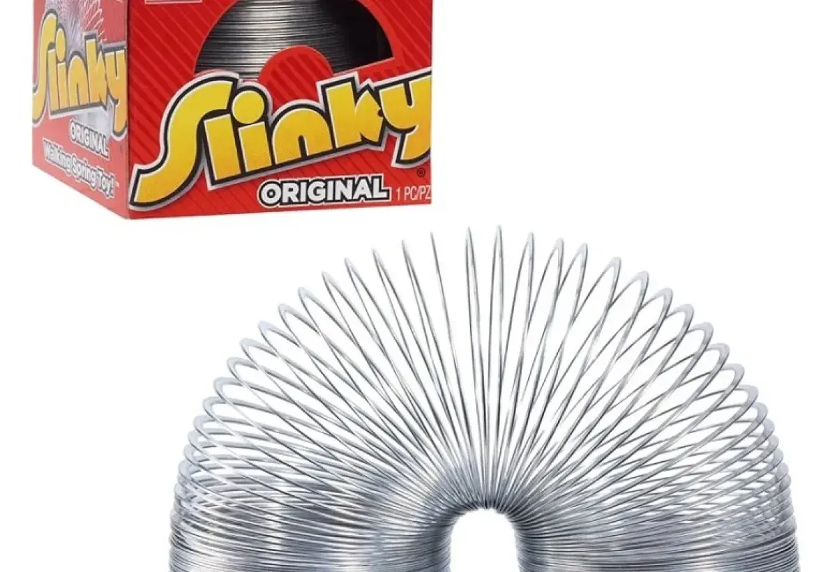 Classic Slinky in motion