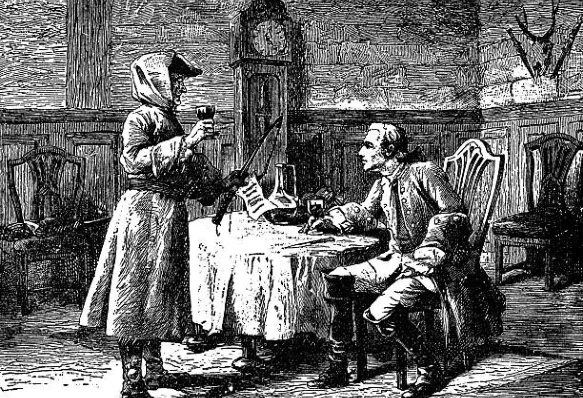 Pawpaw fruit as part of early American historical cuisine