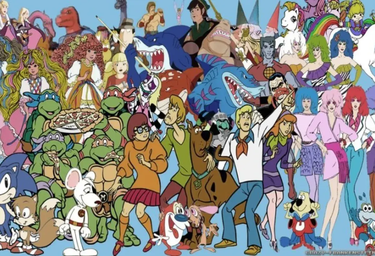 Saturday morning cartoons