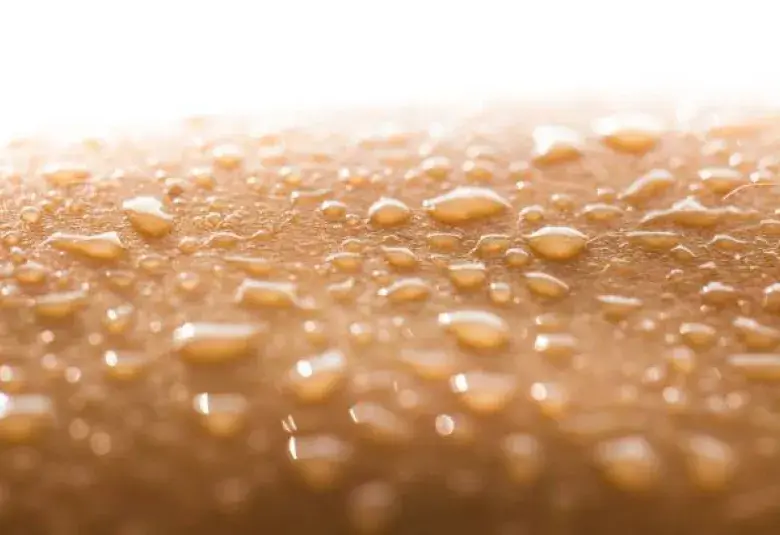 Close-up of healthy hydrated skin symbolizing moisture barrier repair