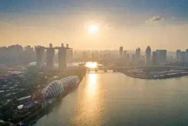 Singapore Skyline Symbolizing Asia’s Booming Real Estate Market