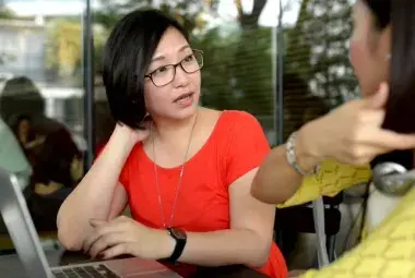 Elder sharing wisdom with a younger generation in an intergenerational mentorship program