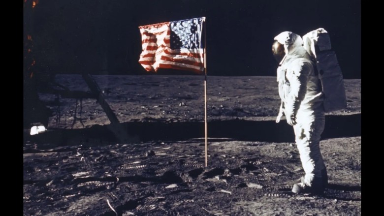 In which year did the United States land the first humans on the Moon?