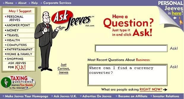 Ask Jeeves (Original Version)