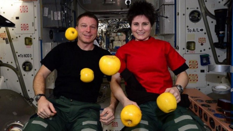 Apples have been to space with NASA astronauts
