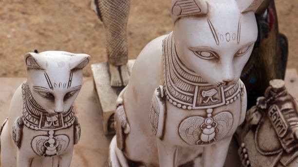 Cats were worshipped as sacred beings in Ancient Egypt