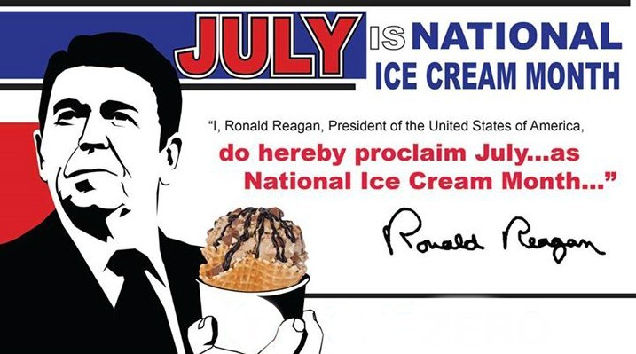 July is National Ice Cream Month (in the U.S.)