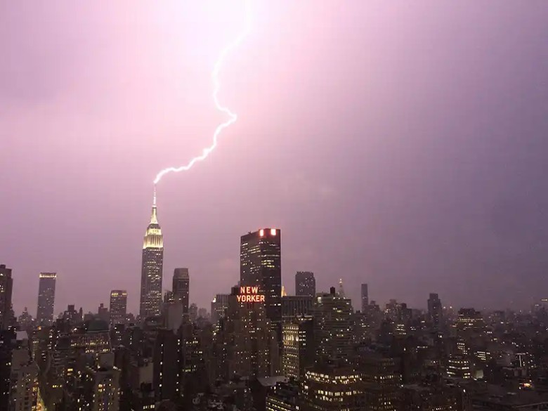 Struck by Lightning About 20–25 Times a Year