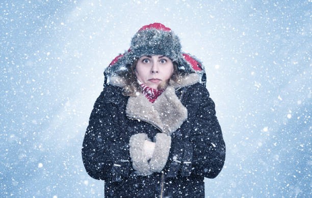 What word describes fear of snow?