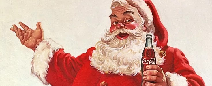 Santa’s Modern Look Was Boosted by Coke Ads