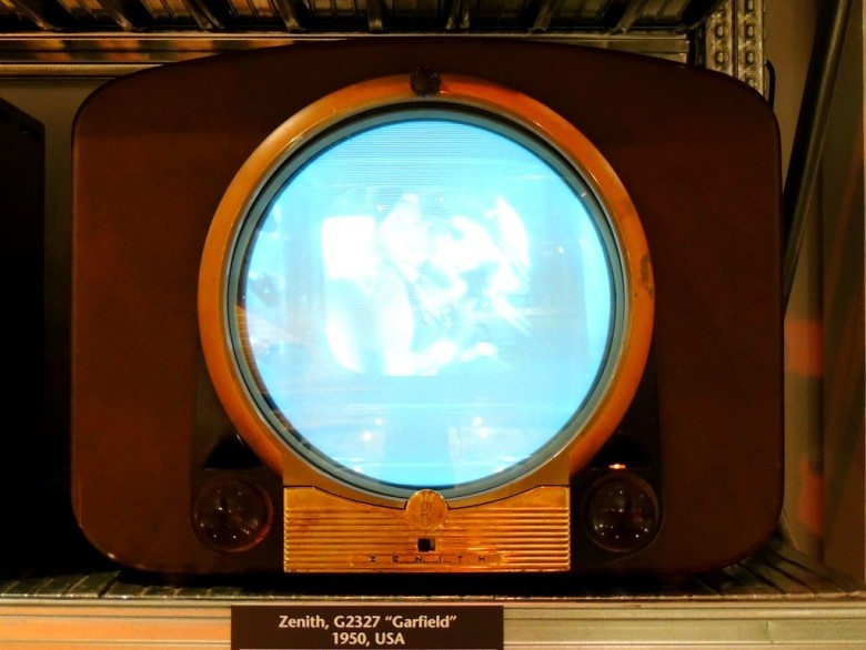 TVs used to be round.