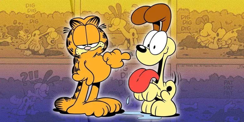 Garfield’s buddy Odie wasn’t a beagle in the comics.
