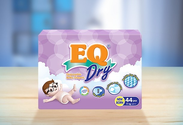 EQ Dry Disposable Diaper