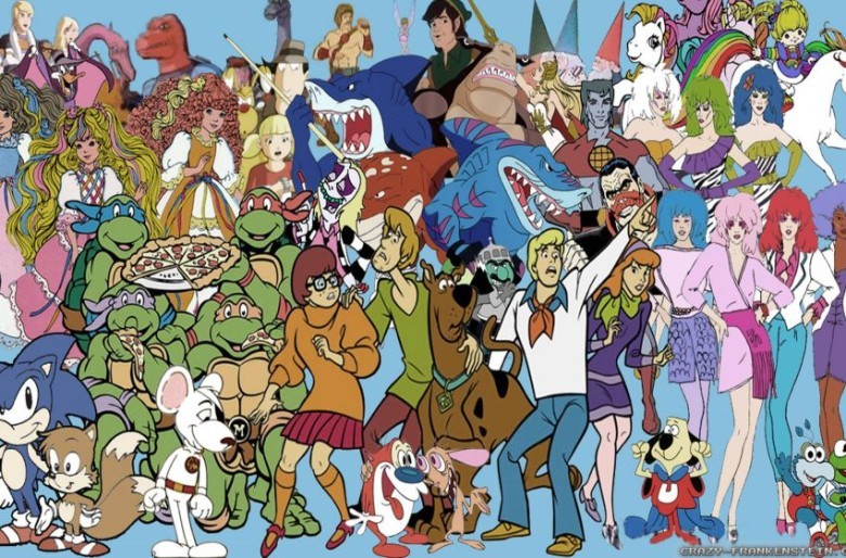 Saturday morning cartoons