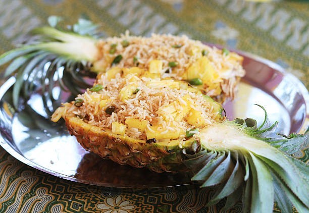 Fried rice can be sweet too