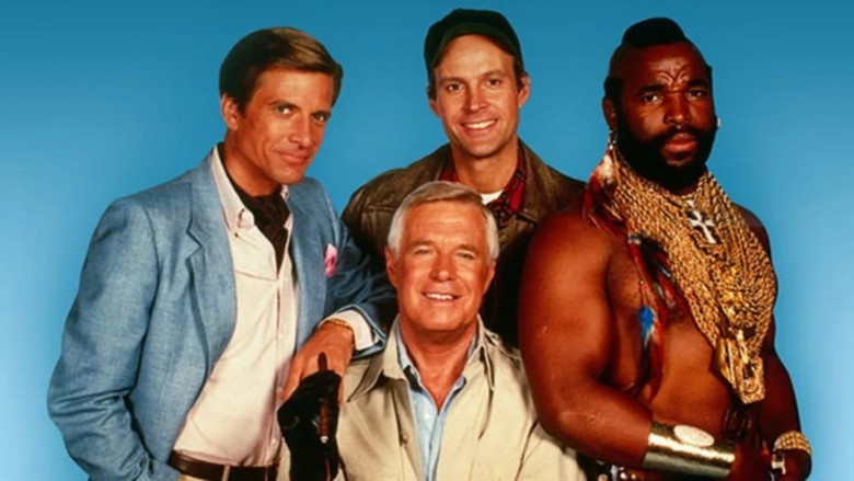 Which TV show followed the adventures of four Vietnam veterans on the run, helping people in need?