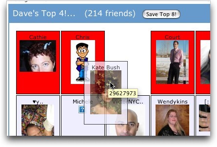 The Infamous “Top 8” Friends List